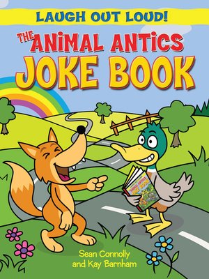 cover image of The Animal Antics Joke Book